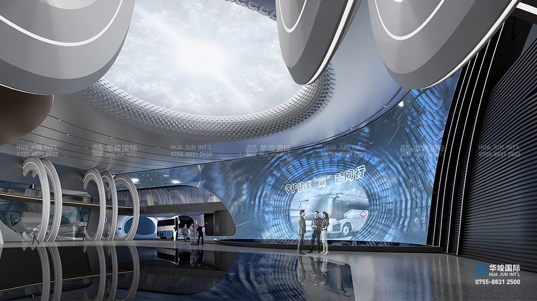 海南天使醫檢汽車科技展廳設計